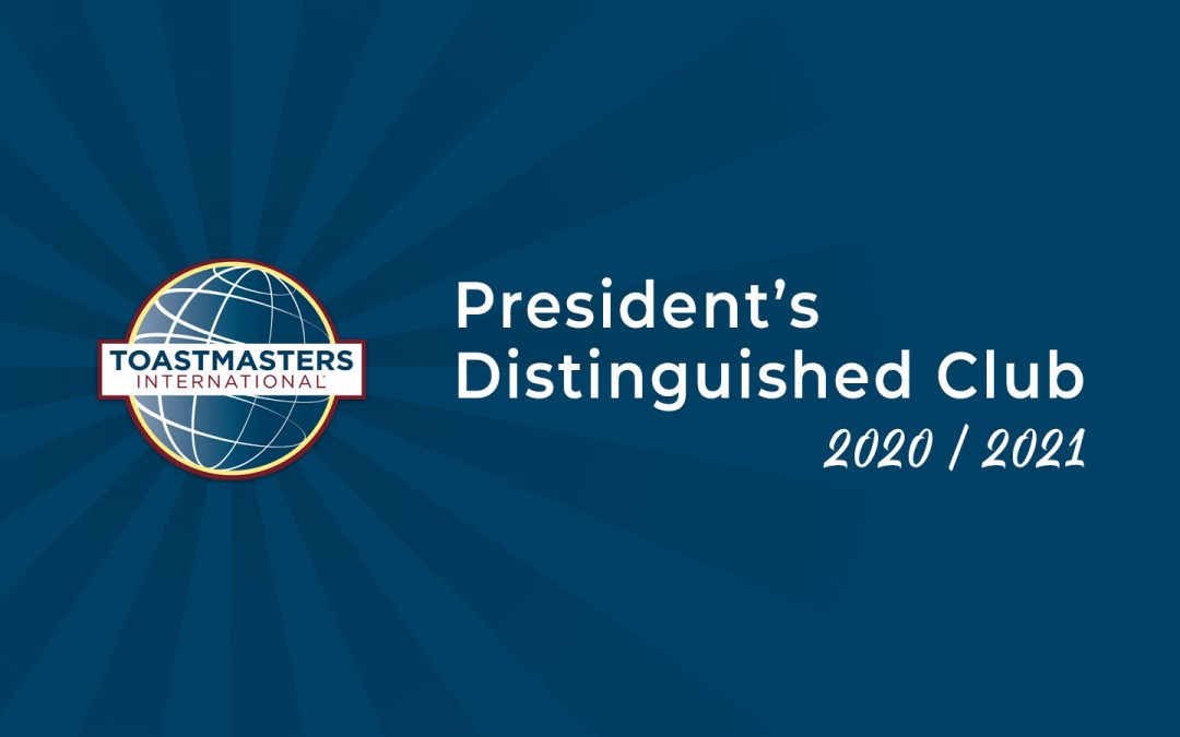 President’s Distinguished Club – 2020/2021